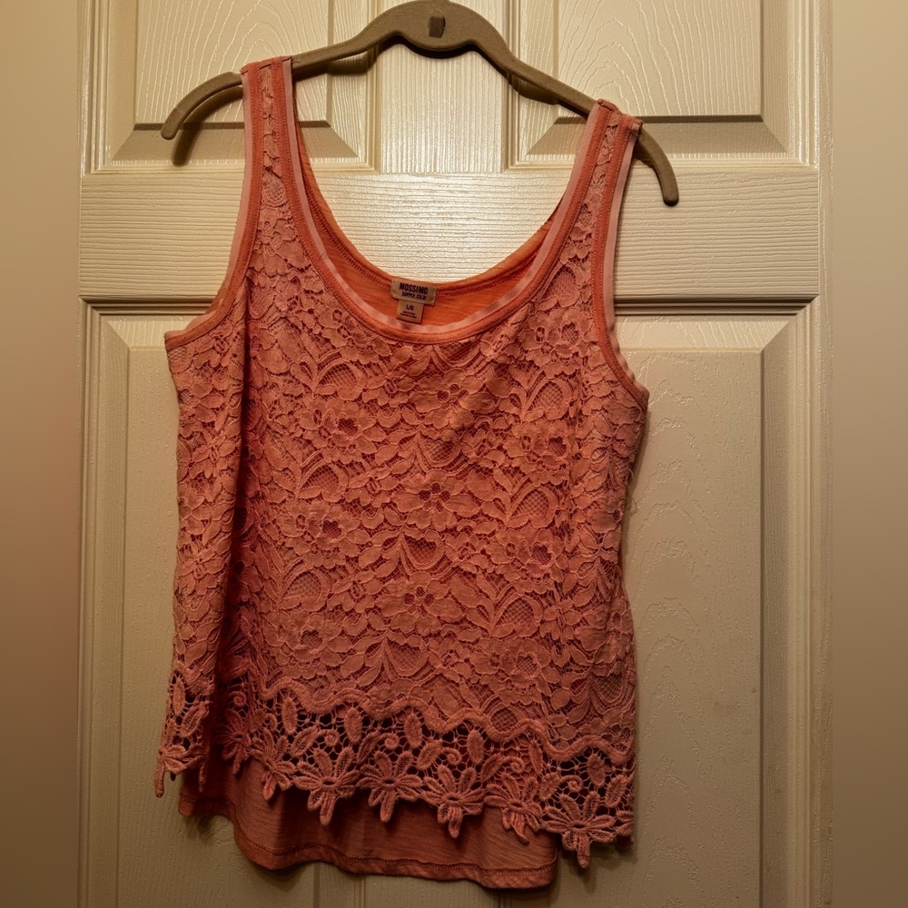 Pink tank top